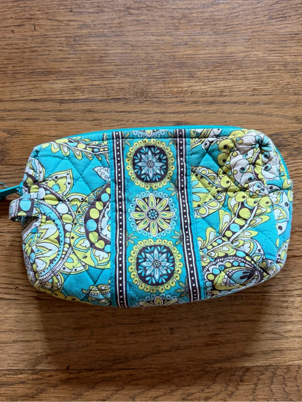 Vera Bradley Peacock Paisley Cosmetic Bag